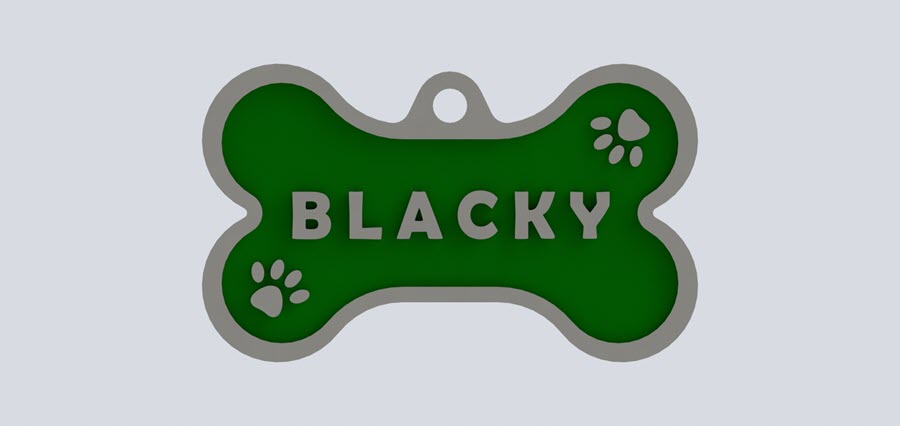 placa personalizada perro