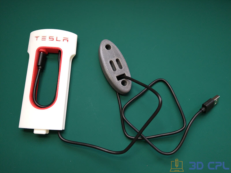 4- Montaje Tesla SuperCharger Phone Charger