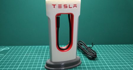 Tesla SuperCharger Phone Charger